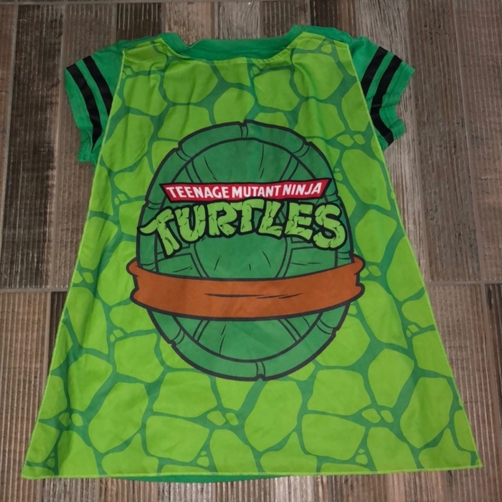 Ninja Turtles XL shirt & Shell, Blue Mask Accessories